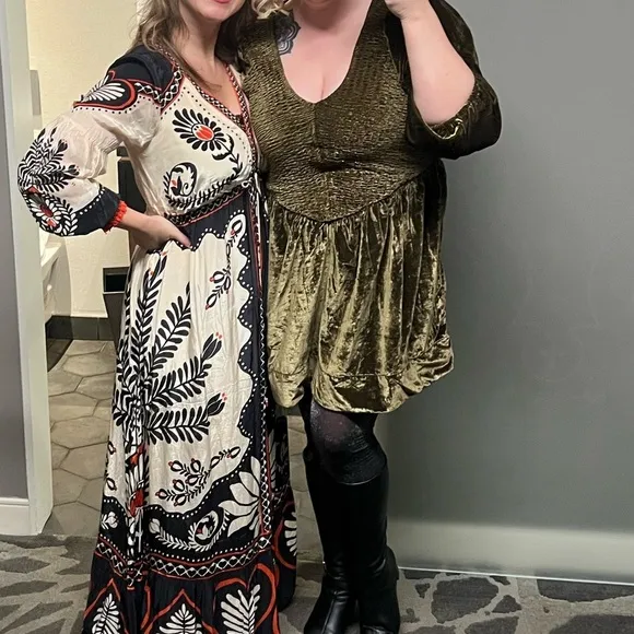 Free People Farrier velvet dress