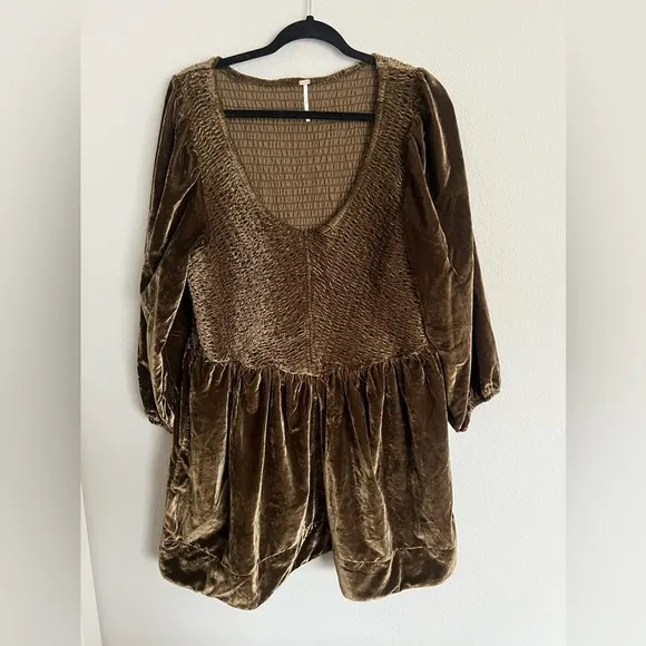 Free People Farrier velvet dress