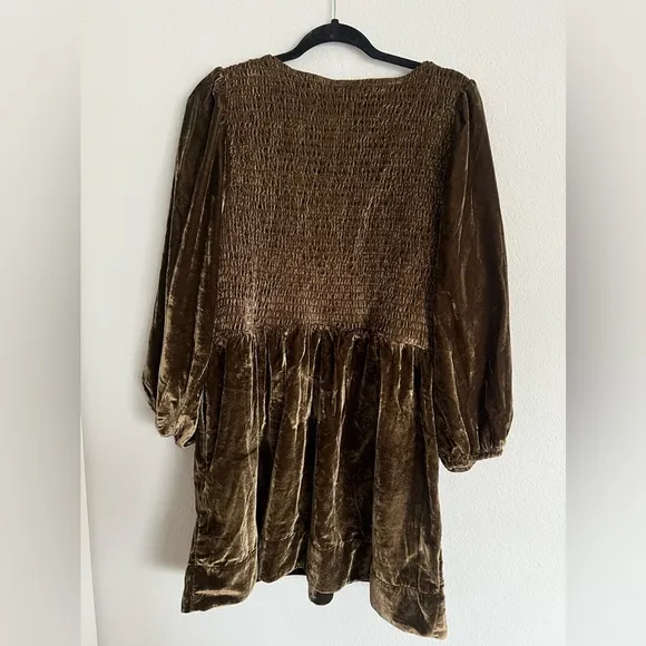 Free People Farrier velvet dress