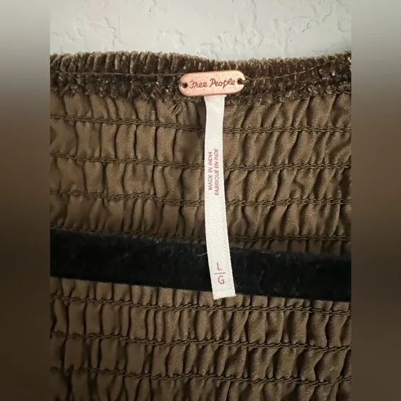 Free People Farrier velvet dress