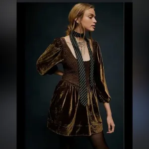 Free People Farrier velvet dress