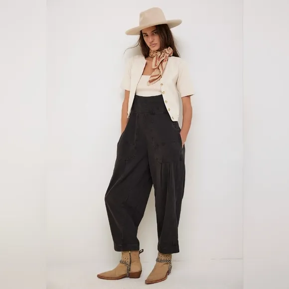 Free People Felix Tapered Overalls