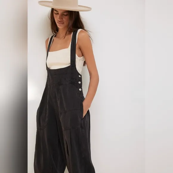 Free People Felix Tapered Overalls