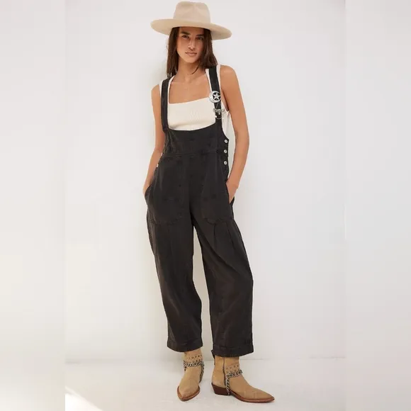 Free People Felix Tapered Overalls