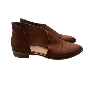 FREE PEOPLE Mont Blanc D’Orsay Peep Toe Leather Sandal Size 39 / 8.5
