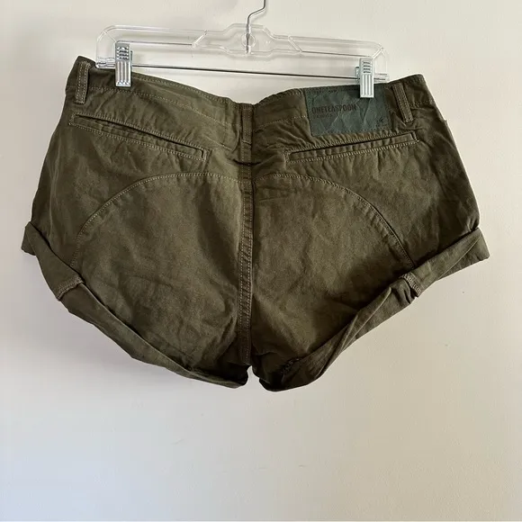 Free People OneTeaspoon Cadet Bandits Low-Waist Shorts