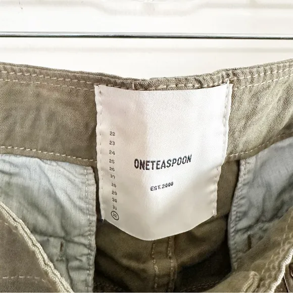 Free People OneTeaspoon Cadet Bandits Low-Waist Shorts