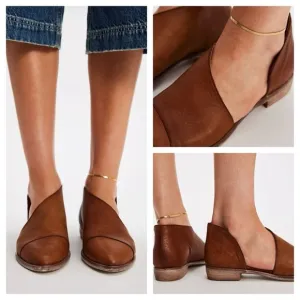 Free People Royale Flat shoes size 35.5 Made in Spain