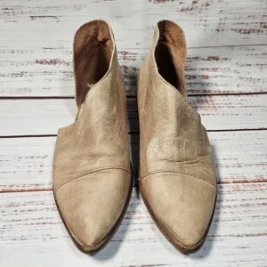 Free People taupe Royale leather flats
