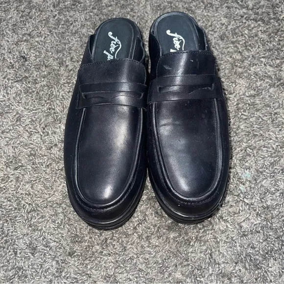 Free People Winston platform clogs Sz 39.5