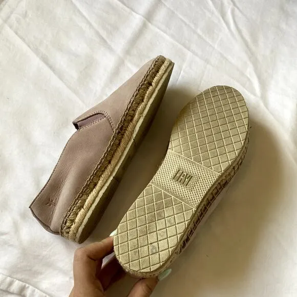 Frye 7.5 light pink  Espadrille Flats