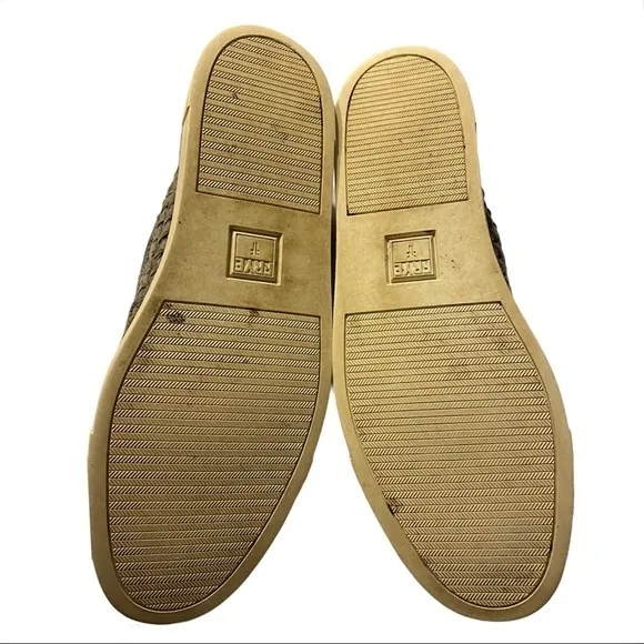 FRYE Gemma Open Weave Loafers Gray suede leather Size 11 EUC