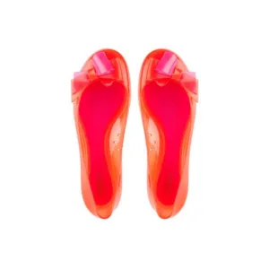 Furla Candy Jucca Jelly Ballet Bow Flats 37 v-day 6.5