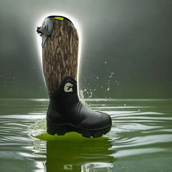 Gator Waders Women's Omega Uninsulated Mossy Oak Bottomland Waterproof Boots
