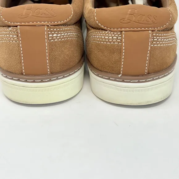 G.H.Bass &amp; Co. George men's tan leather/suede lace up sneakers size 11