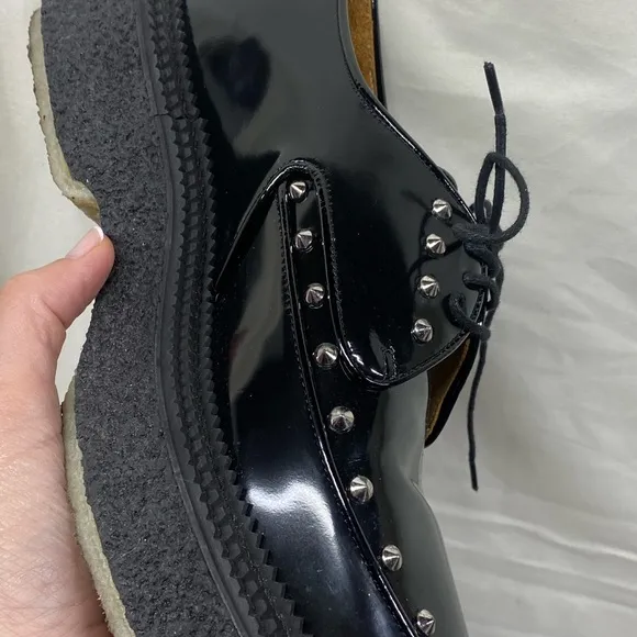 Giambattista Valli x H&amp;M Leather Creepers Loafers size 10