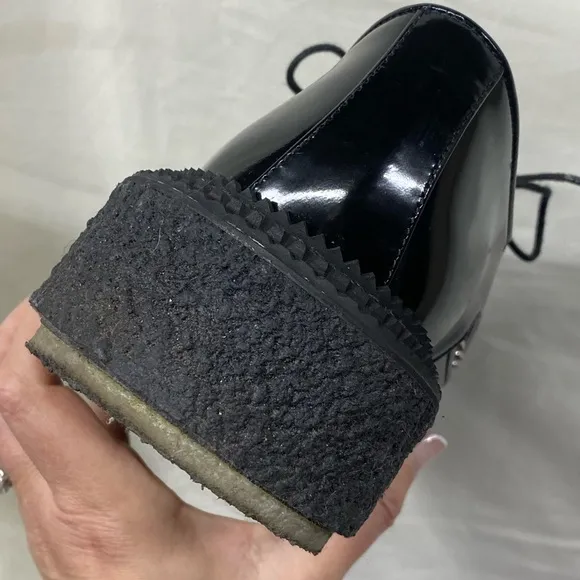 Giambattista Valli x H&amp;M Leather Creepers Loafers size 10
