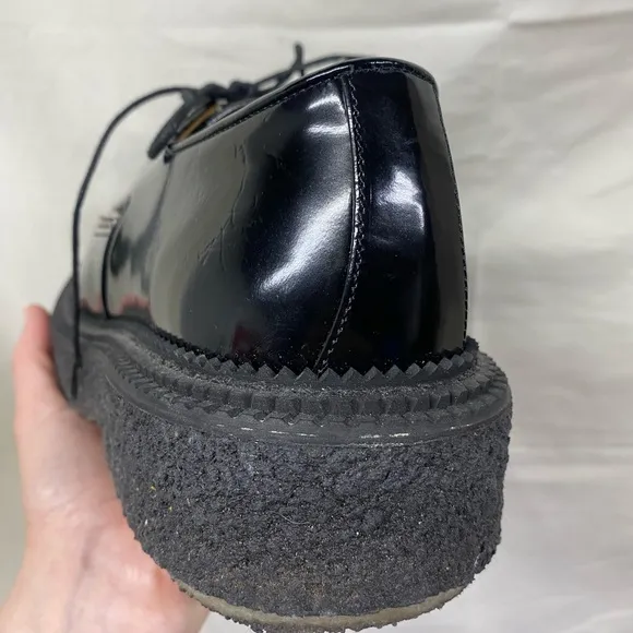 Giambattista Valli x H&amp;M Leather Creepers Loafers size 10
