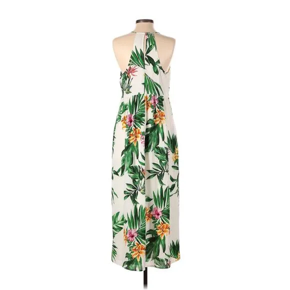 Gibson Hi Sugarplum Palm Springs Tropical Maxi Dress