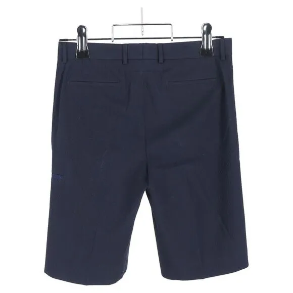 Givenchy Bermuda Shorts in Navy Blue Cotton