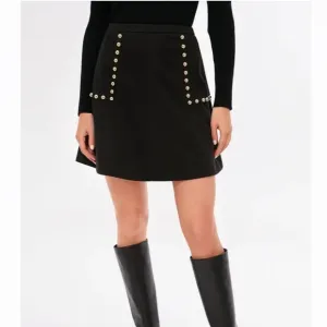Gold Stud Mod Mini SkirtTUCKERNUCK