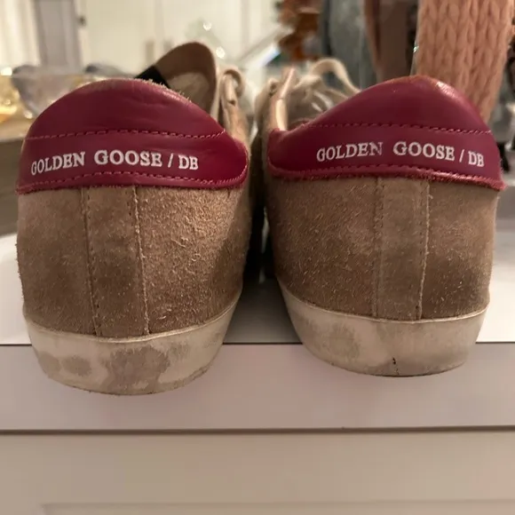 Golden goose suede sneakers