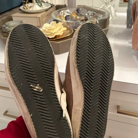Golden goose suede sneakers
