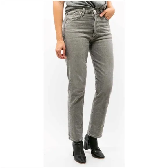 Goldsign The Benefit Jeans Grey Wash Size 24 NEW
