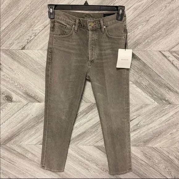 Goldsign The Benefit Jeans Grey Wash Size 24 NEW