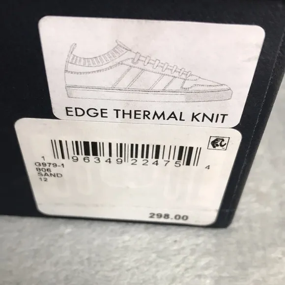 Good Man Brand By Russell Wilson Edge Knit Sneakers Size 12 New