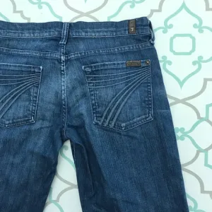 💙👖GORGEOUS! 7FAM DOJO SHORTS👖💙27 3/4 15.25”