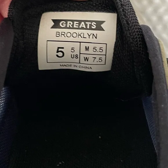 GREATS The McCarren Tech Multi-Colored Retro Style Sneaker