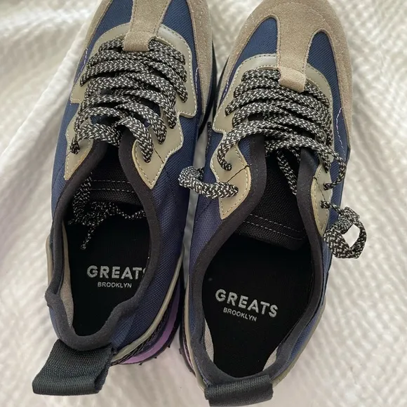 GREATS The McCarren Tech Multi-Colored Retro Style Sneaker