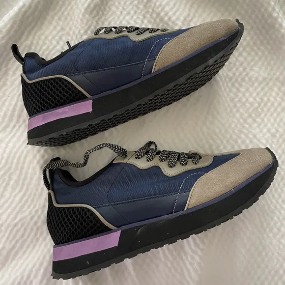 GREATS The McCarren Tech Multi-Colored Retro Style Sneaker
