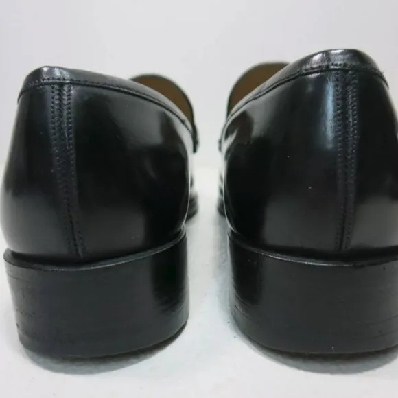 Gucci Horse Bit Leather Casual Footwear Men's Loafers Shoes Italy Sz 41.5 E 8
