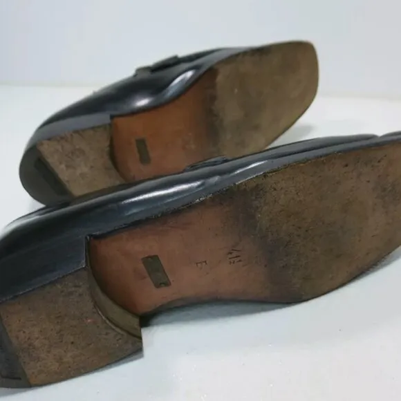 Gucci Horse Bit Leather Casual Footwear Men's Loafers Shoes Italy Sz 41.5 E 8