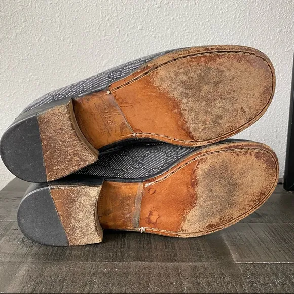Gucci Monogram Jacquard Horsebit Loafer