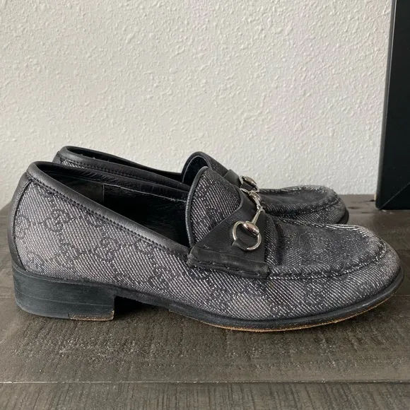 Gucci Monogram Jacquard Horsebit Loafer