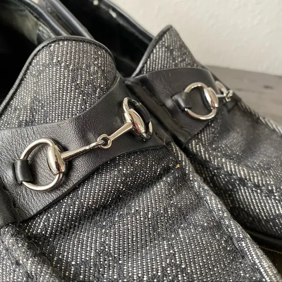 Gucci Monogram Jacquard Horsebit Loafer