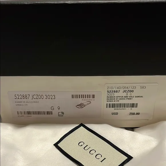 Gucci Vibrant Green Slides