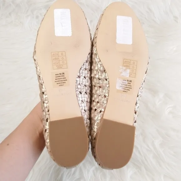 H by Halston Weave Flats Shoes