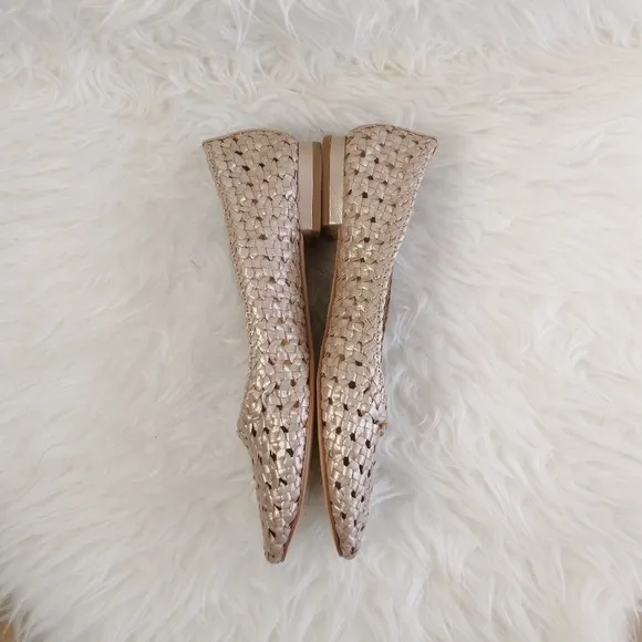 H by Halston Weave Flats Shoes