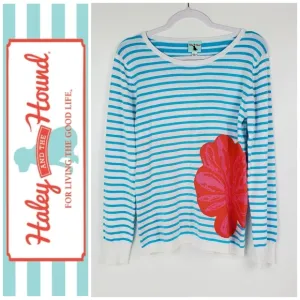 Haley and the Hound Crew Neck Cotton Sweater