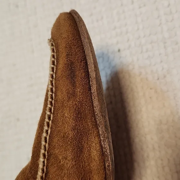 Henry Beguelin tan suede leather loafers sz 38.5 - 8.5