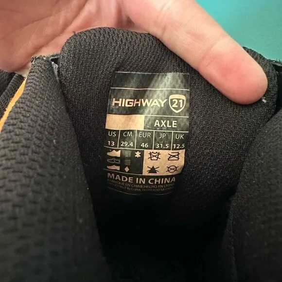 Highway 21 Motorcycle Axle Lace-up “Everyday Sneaker” Shoe