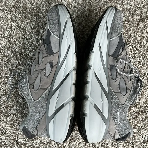 Hoka One One Women's Clifton L Elite Terrain System Sneakers in Galactic Grey