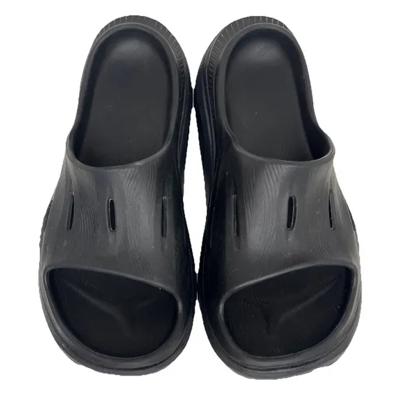 HOKA ONE Ora Recovery Slide 3 Slides Black Womens Size 8