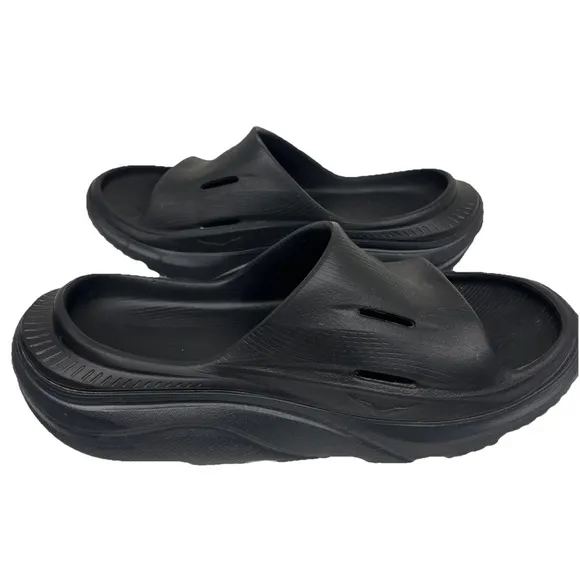 HOKA ONE Ora Recovery Slide 3 Slides Black Womens Size 8
