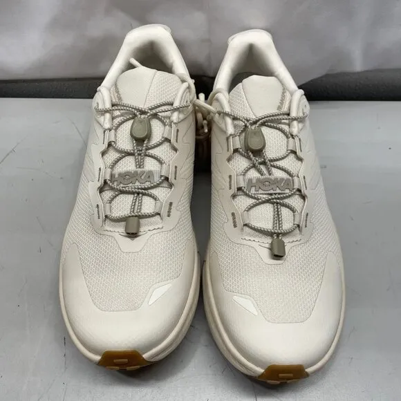 Hoka Women’s Transport Lifestyle Sneakers Eggnog Size 10D Wide Comfort Walking S
