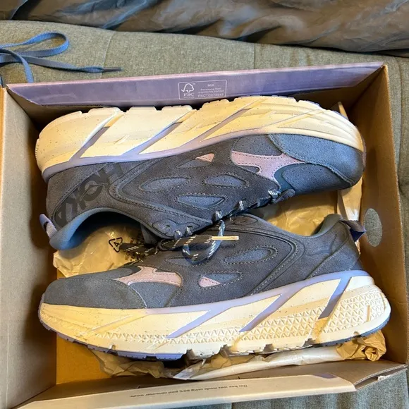 HOKA® X FP Movement Clifton L Suede Sneakers Men’s 9 Women’s 10